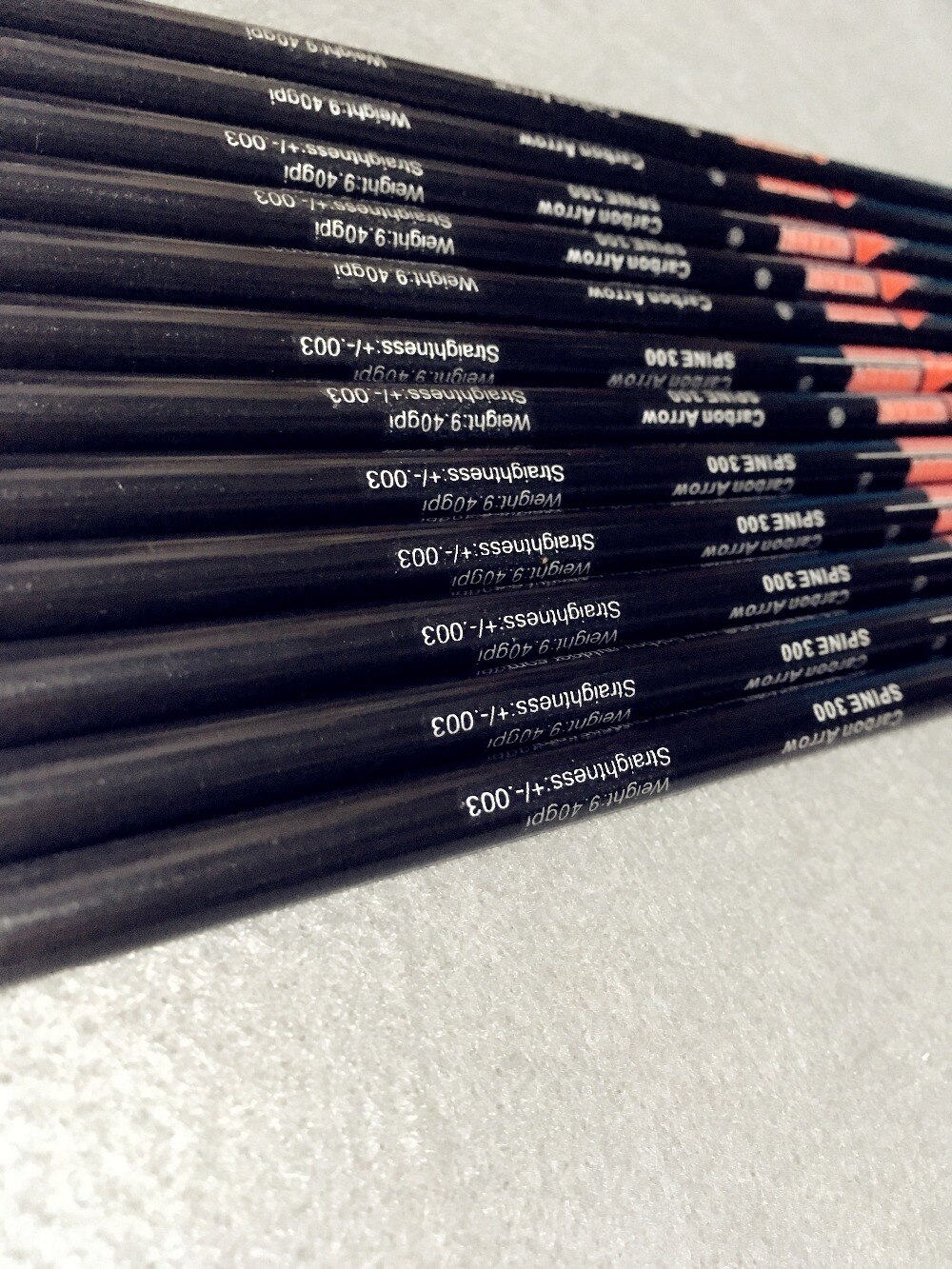 Flèches en carbone pur, colonne vertébrale 300 340 400 500 600, 12 pièces, arc recourbé et composé pour tir à l'arc