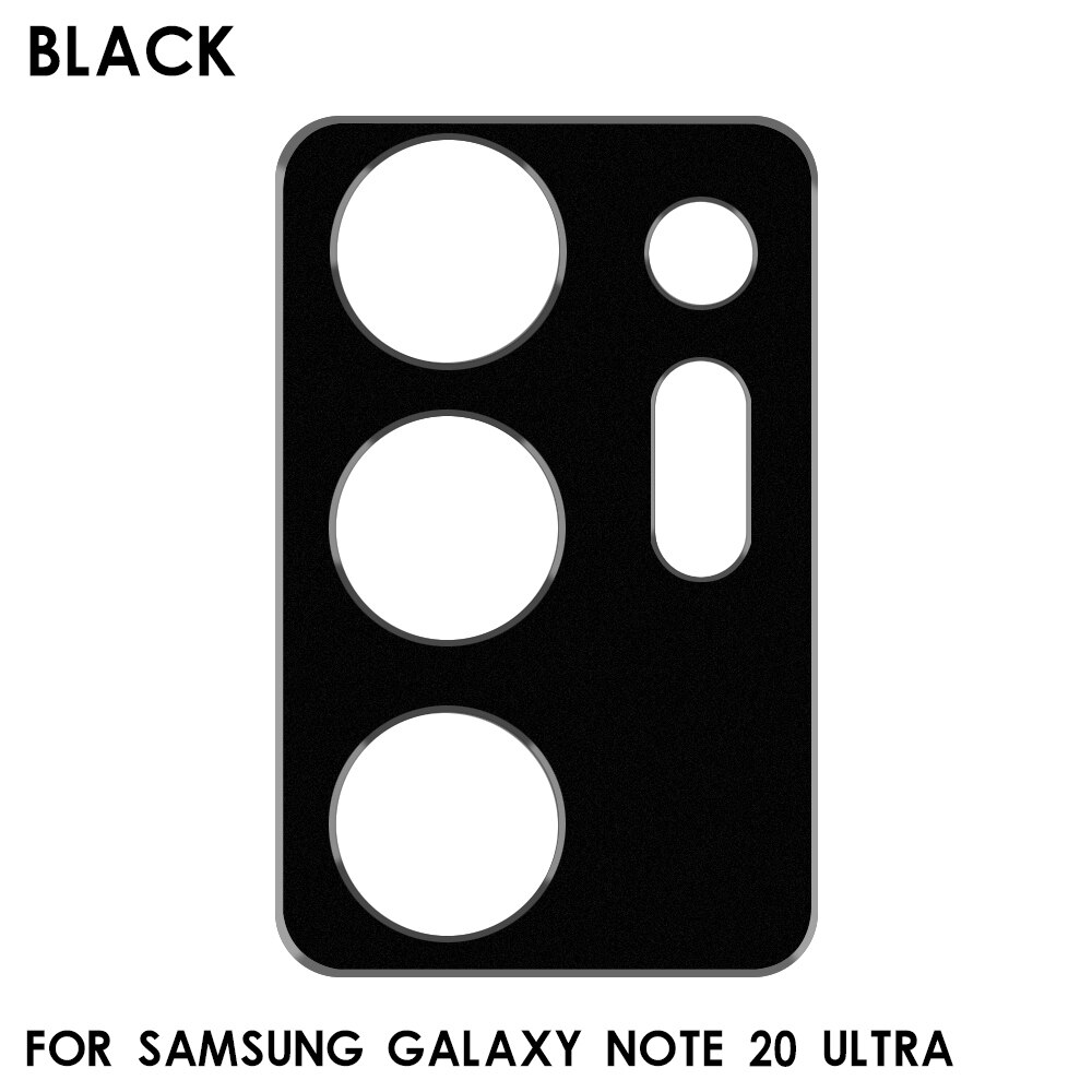 In Lega di alluminio a prova di Graffio Copertura Della Macchina Fotografica per Samsung Galaxy Note 20 20 Ultra Pellicola Protettiva Dello Schermo Obiettivo di Foglio di Protezione: Black Note 20 Ultra