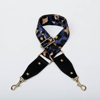 HJKL kolorowe torby na pasek pasek akcesoria do Leopard ziarna moda regulowany pasek na ramię torebka akcesoria dekoracyjne torby: B
