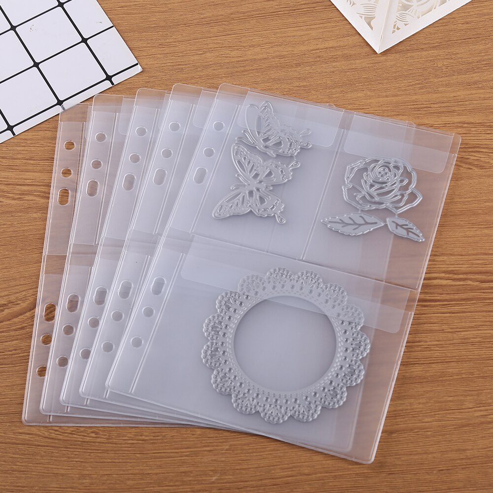 Classeur de rangement en métal découpé, matrices de découpe, Collection de livres avec Inserts de couverture, diviseurs pour matrices, Organization de timbres