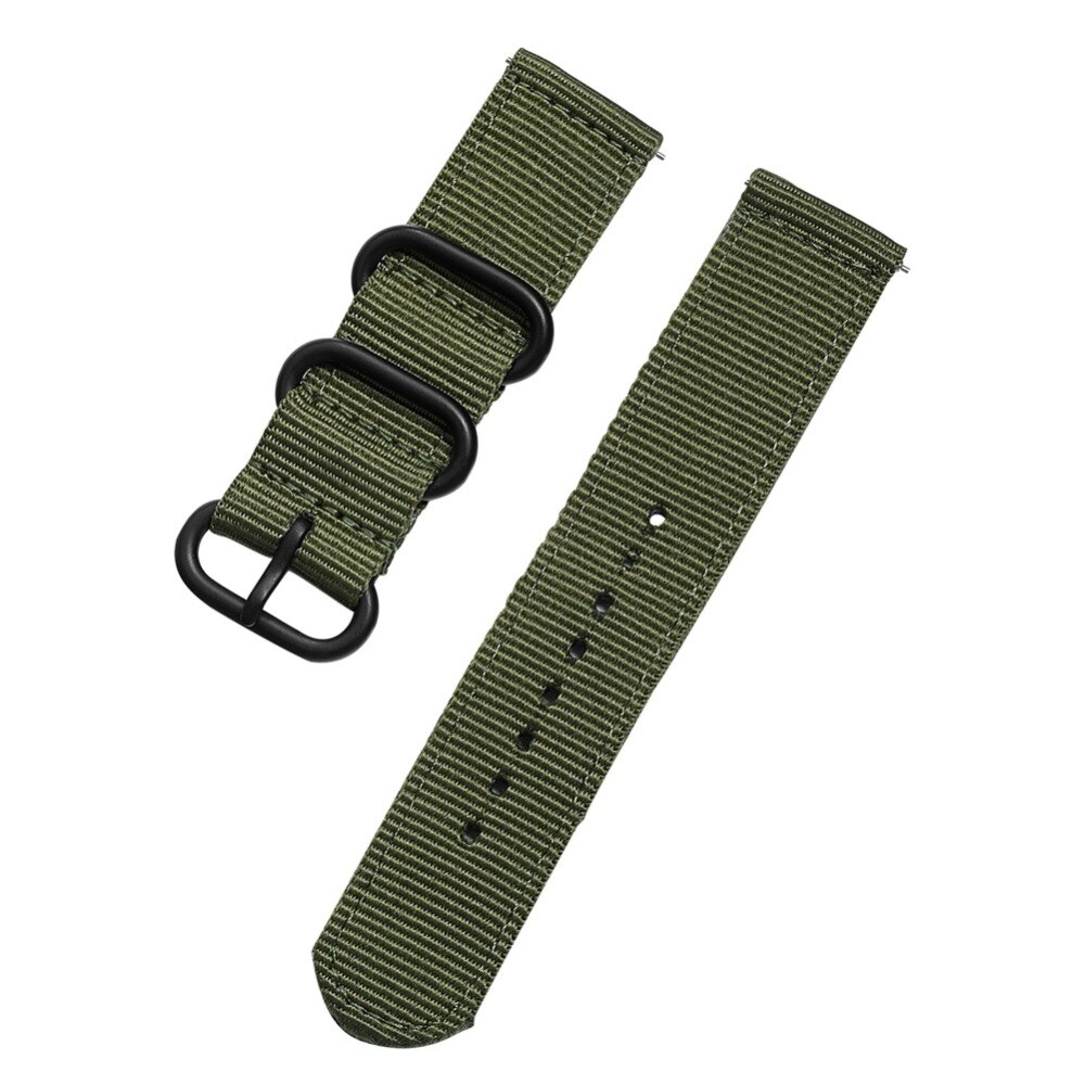 22mm Smart Watch Straps Watches Band Replacement Nylon Replacement Straps for Haylou Solar LS05 Smart Watch for Men Women: green