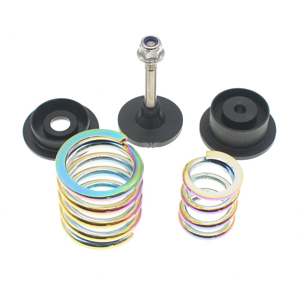 TWTOPSE Bicycle Bike Double Layer Rear Shock For Brompton 3SIXTY Folding Bike Cycling 2 Spring Suspension Rear Shock Alloy Pad