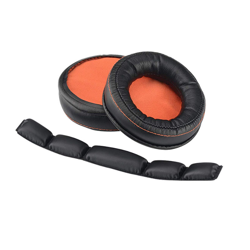 Geschikt Voor Steelseries Siberia 840 800 Oorkussens Oortelefoon Mouw Hoofd Beam Spons Pad Lederen Oorbeschermers: Suit