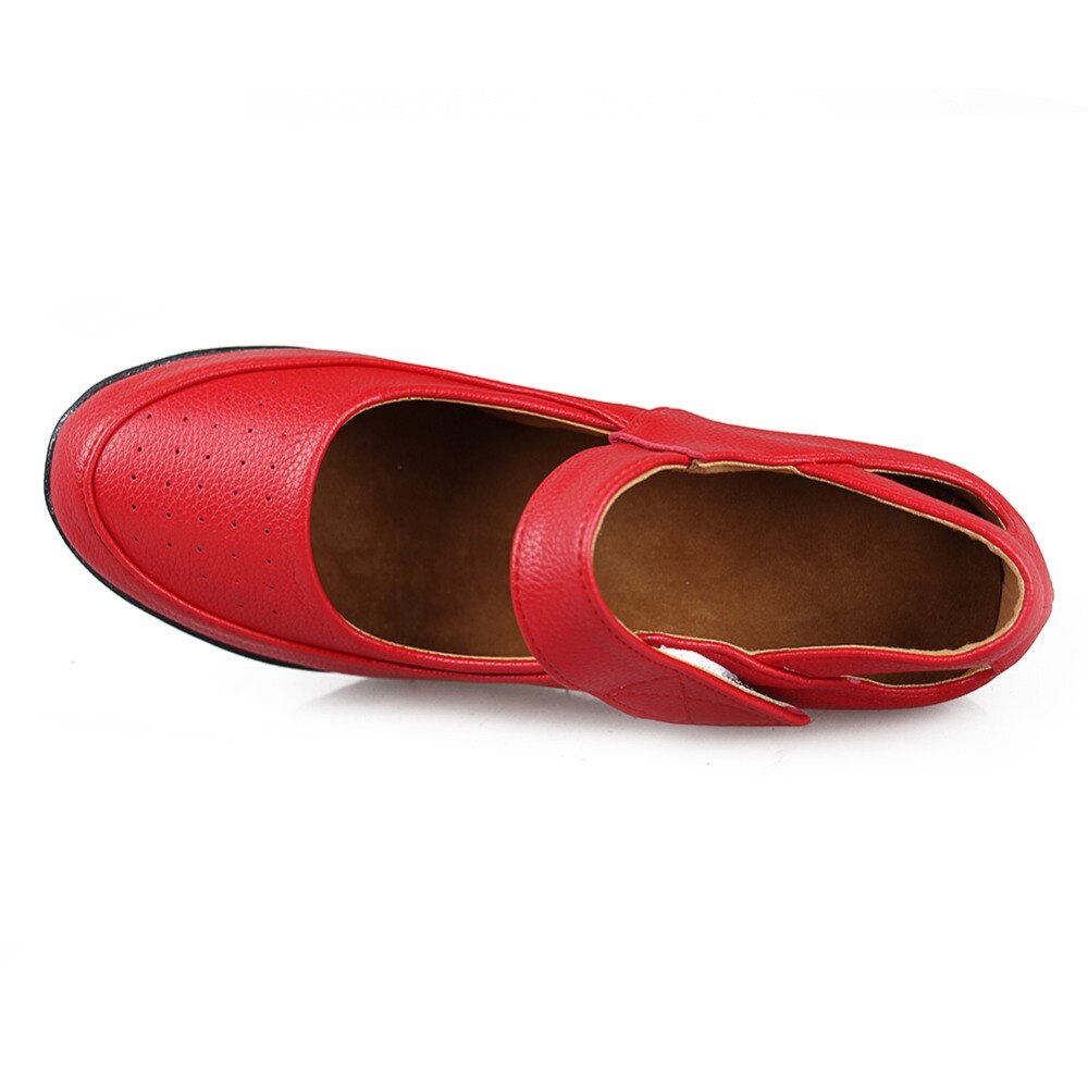 arriver dancing girls women square dance shoes ladies 5.5CM-6CM Red/white/black