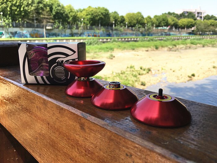 Yoyo mágico de mariposa diabolo, juego de aluminio de alta precisión, accesorios especiales, tipo de sueño muerto, juguetes para niños