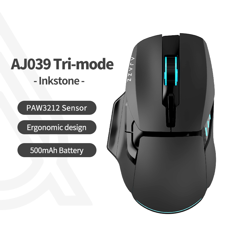 Ajazz  aj039 trådløs computermus - computerudstyr - kontorspil - mus - bærbar computer - usb - hjemmeforbindelse med tre funktioner paw 3212