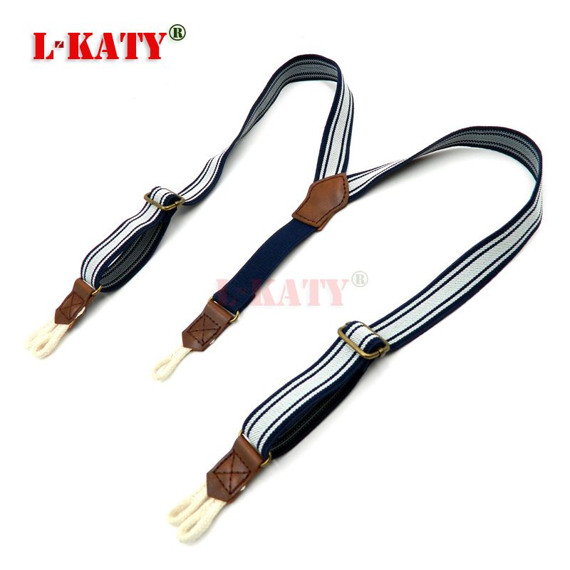 designs Striped Baby Suspenders Leather Braces Buttons tirantes kids suspensorio Elastic Children bretelles 2.0*65cm EBD6122: EBD61231