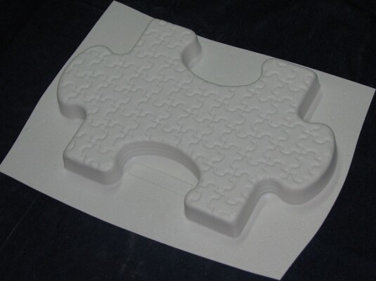 Plastic mallen mould voor beton tuin bestrating paden platen beton "Puzzel" voor bestrating Gips Steen Tegels bestrating mal