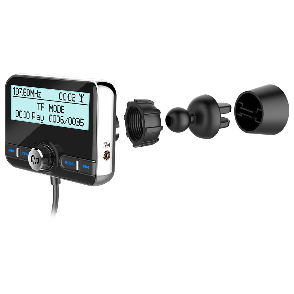 FM Transmitter Bluetooth Car Modulator Wireless Handsfree Kit Auto Audio MP3 Player with Quick Charge QC3.0 USB Charger