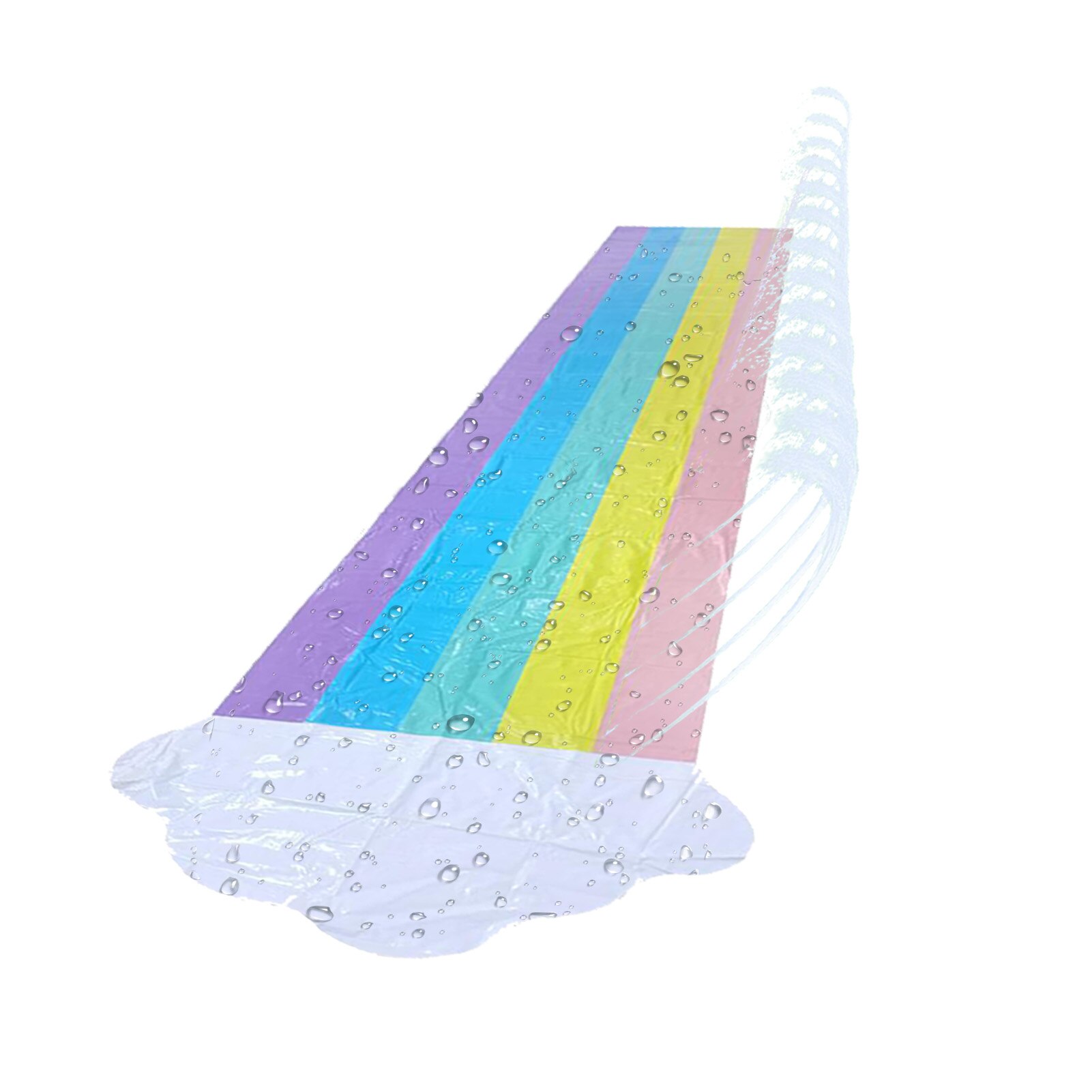 Gazon Regenboog Water Slide Pvc Giant Surf Glijbanen Zwembaden Outdoor Gazon Water Splash Waterglijbaan Zomer Games Center Speelgoed Voor kid