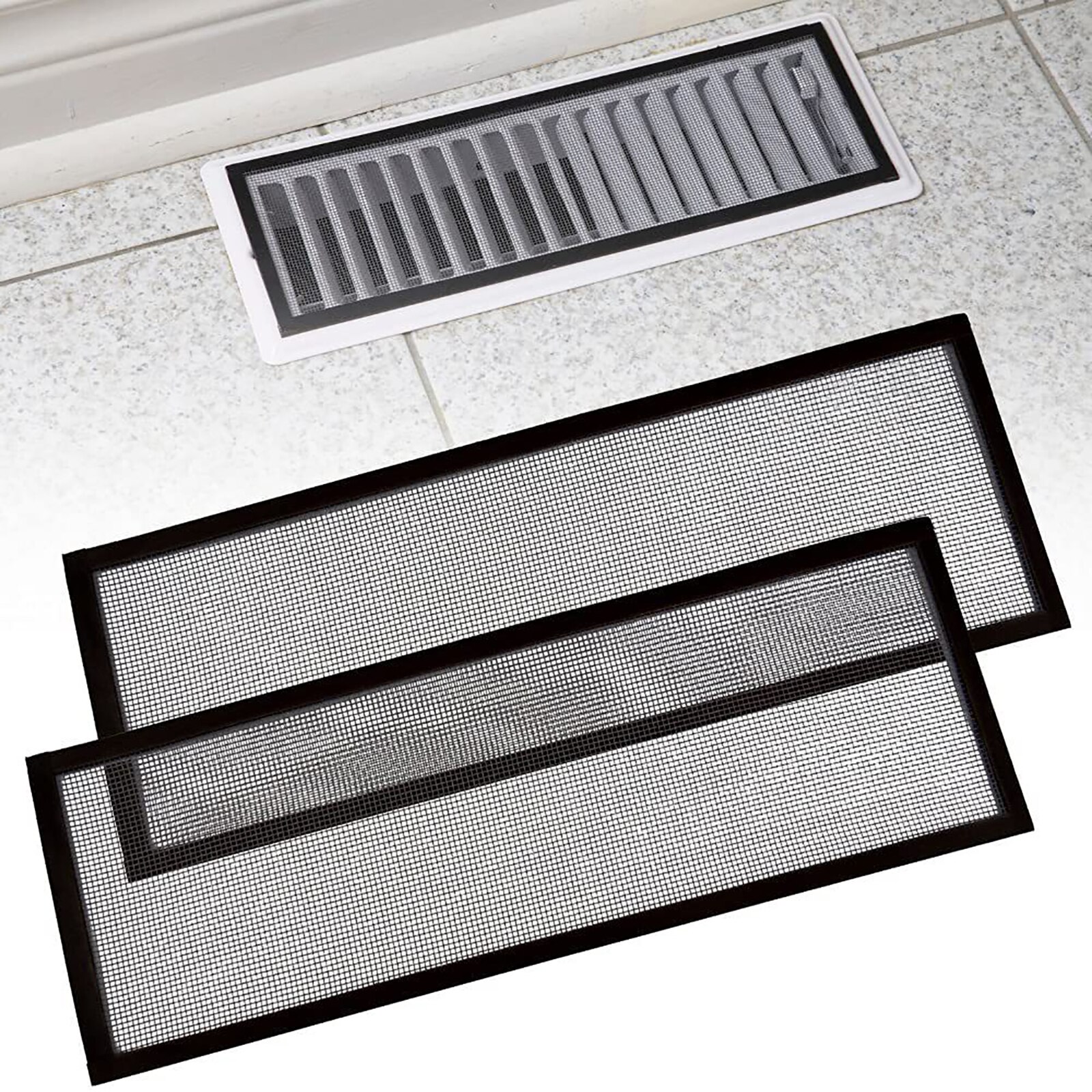 Home Magnetic Air Vent Screen Cover Easy Install Vent Air Intake Grille Cover Flow Vent Protective Cover for Wall Ceiling Floor