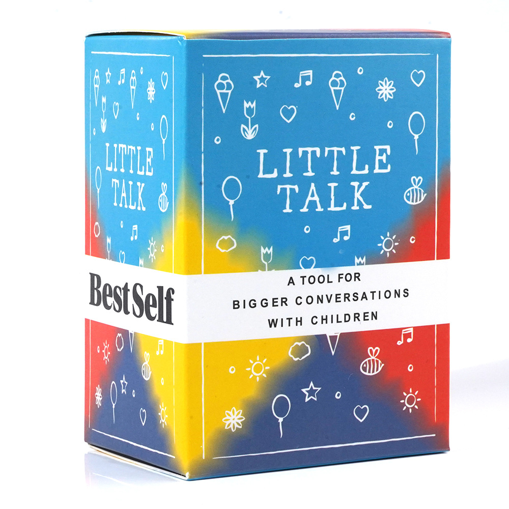 BestSelf-Little Talk Deck Conversation Cards, Powerful Tool, Family Party, Kids Conversation, Meaningful Interactions Game: MULTI