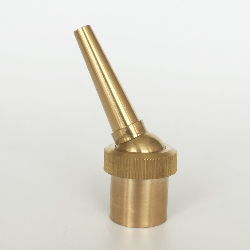 1/2" 3/4" 1" Copper Brass Jet Straight Adjustable Fountain Water Spray Nozzles Fountain Pool Nozzles