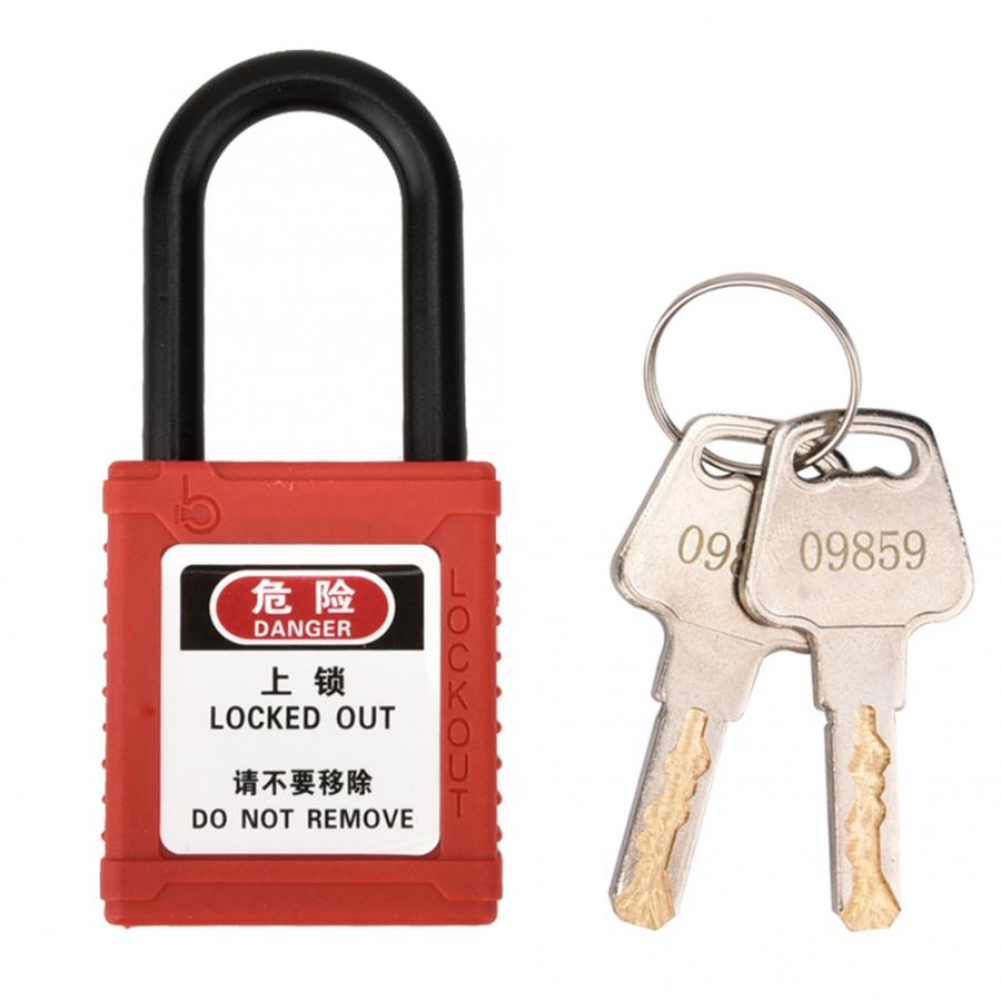 Engineering Safety Padlock Insulation Beam Lockout Tag Out Isolation Lock Anti-skid Line