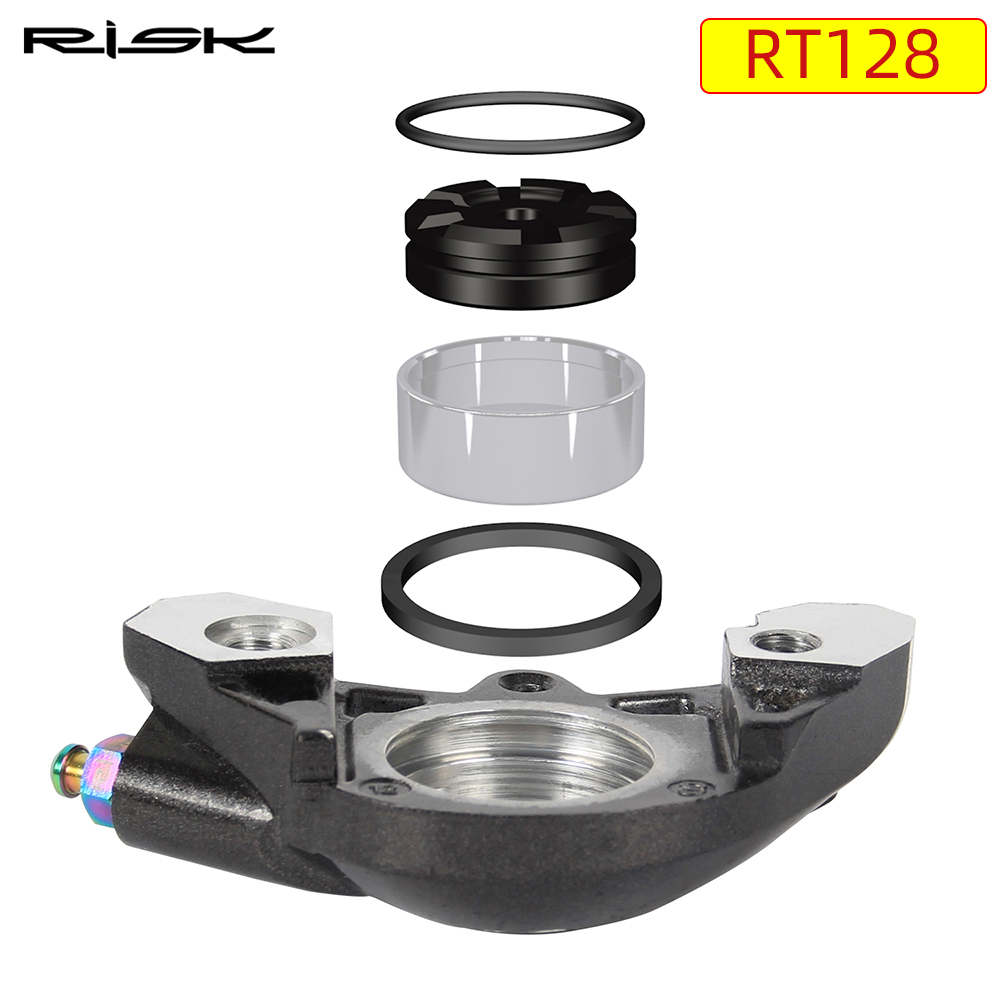 RISK-pistón de palanca de freno de bicicleta de titanio para Shimano XT/SLX/XTR, pinza de freno de disco hidráulico, piezas de reparación de bicicleta de carretera MTB