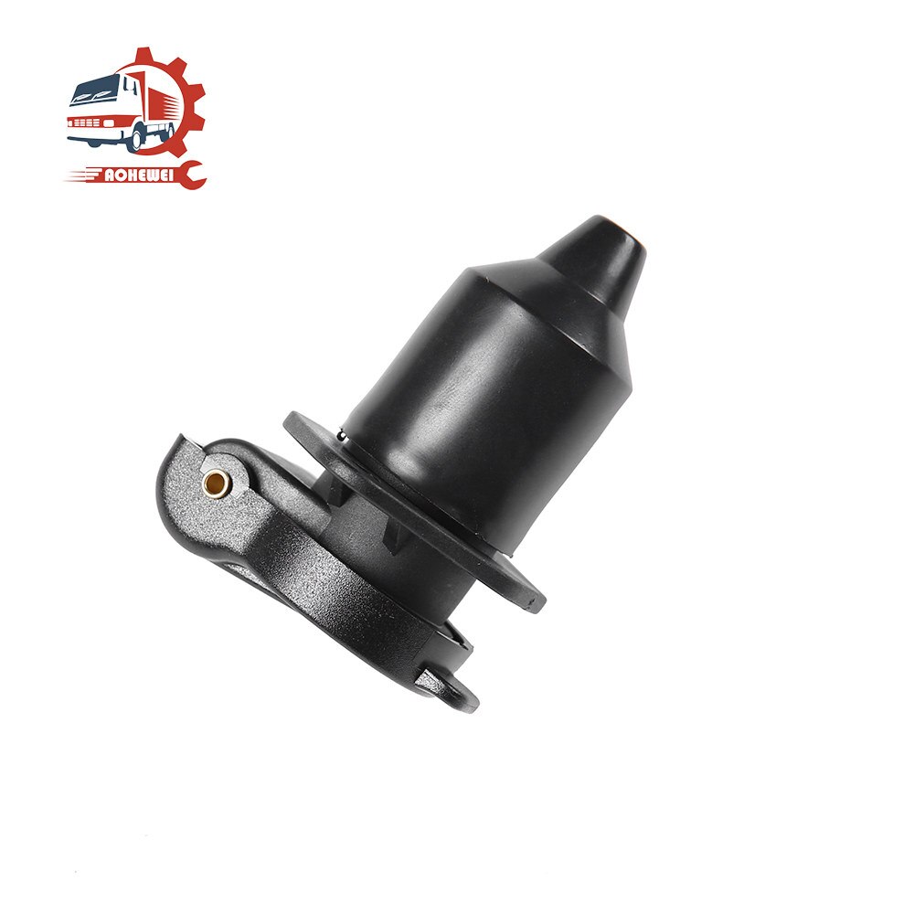 AOHEWEI EU 3 Pin Trailer Plug Adapter Cable 12V 3 Pole Towing Socket Electronic Connector for Truck Caravan Semi-Trailer Boat