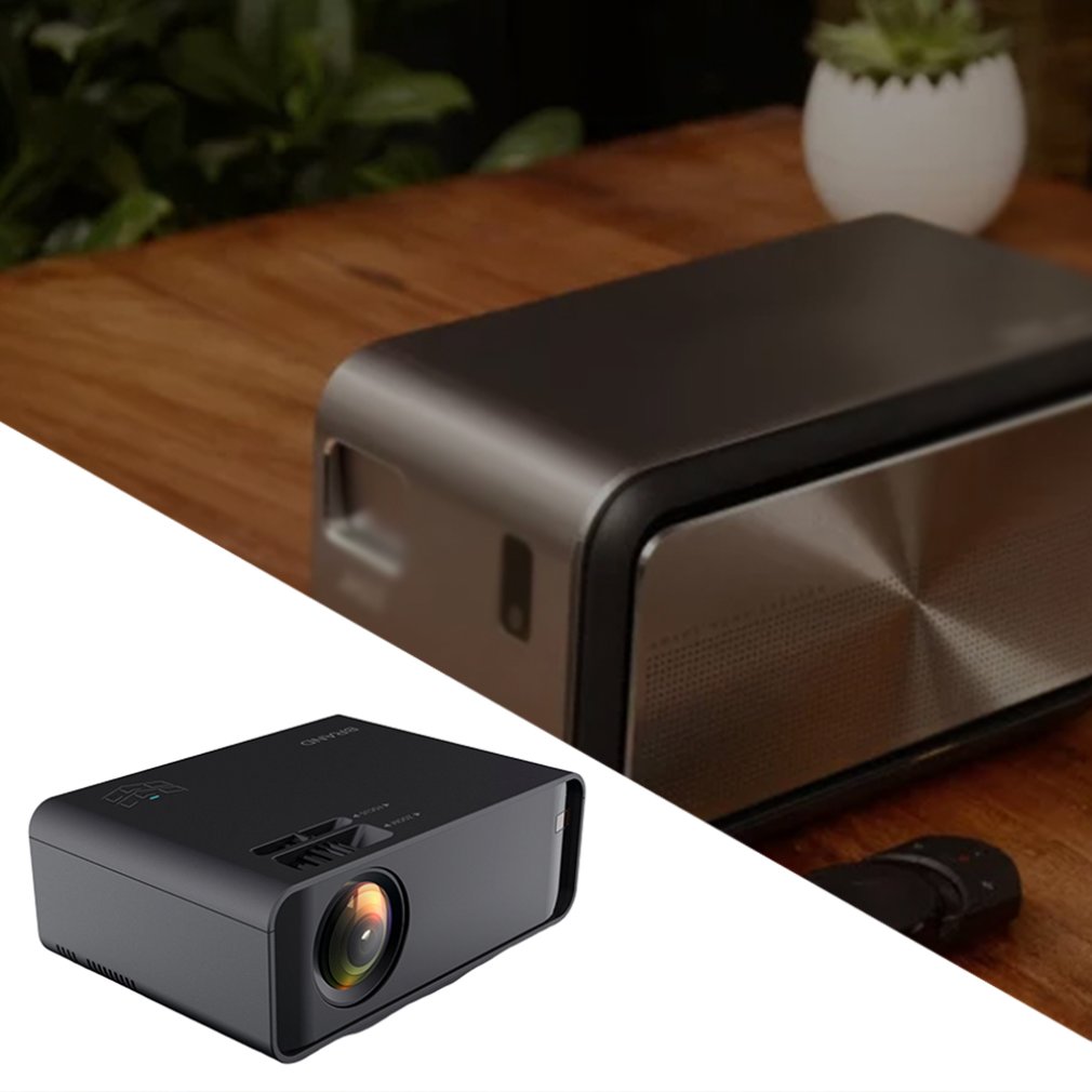 HD 1080p Mini Projector home office mobile phone wifi wireless same screen projector Phone with the same screen