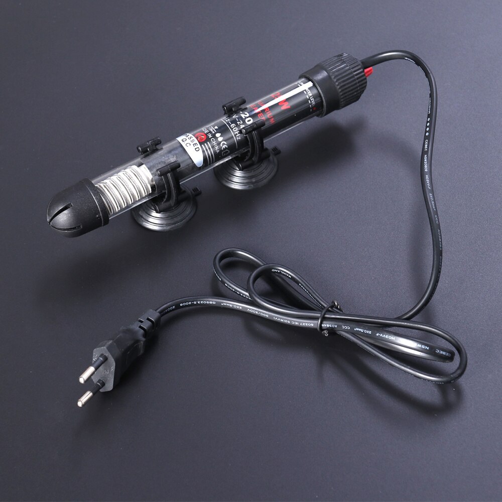 Submersible Aquarium Heater 25W with and Suction Cup (Plug): Default Title