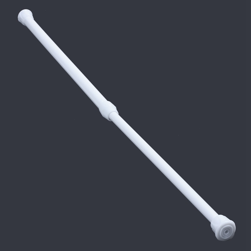 ! Paquet de 3 petites tiges de Tension extensibles réglables de 11.8 pouces à 19.7 pouces, blanc