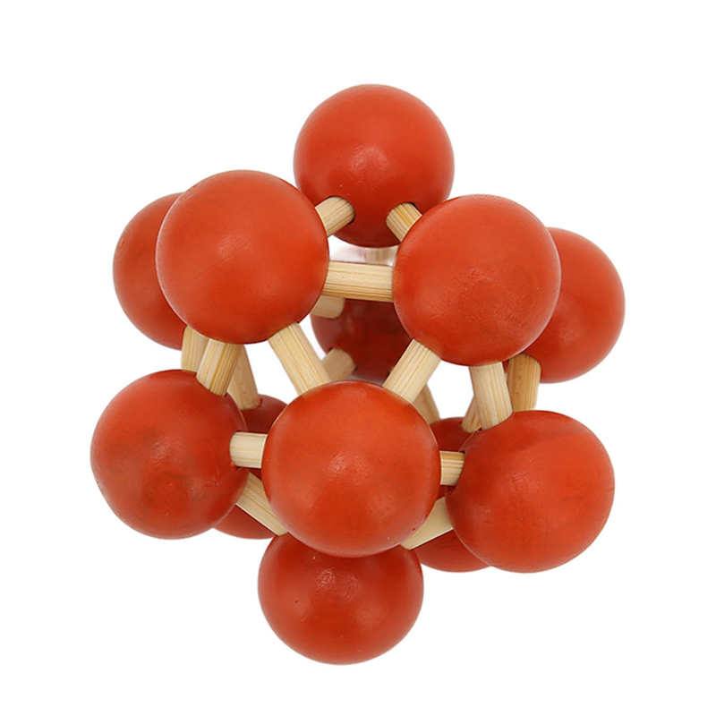 Unlock Interlock Puzzle Toy Improve Finger Flexibility Wooden Puzzle Lock Toy for Elderly for Daily Play