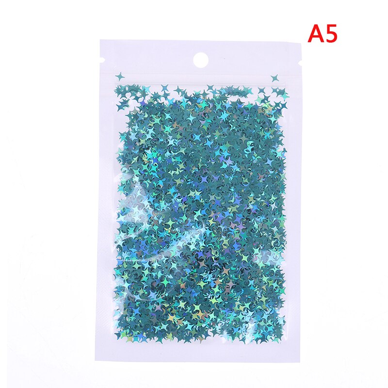 10g mischen Pailletten Pailletten Ultra Dünne Glitzernde Sterne PVC verlieren Pailletten Handwerk DIY Manikübetreffend Nagel Kunst Dekoration: 5