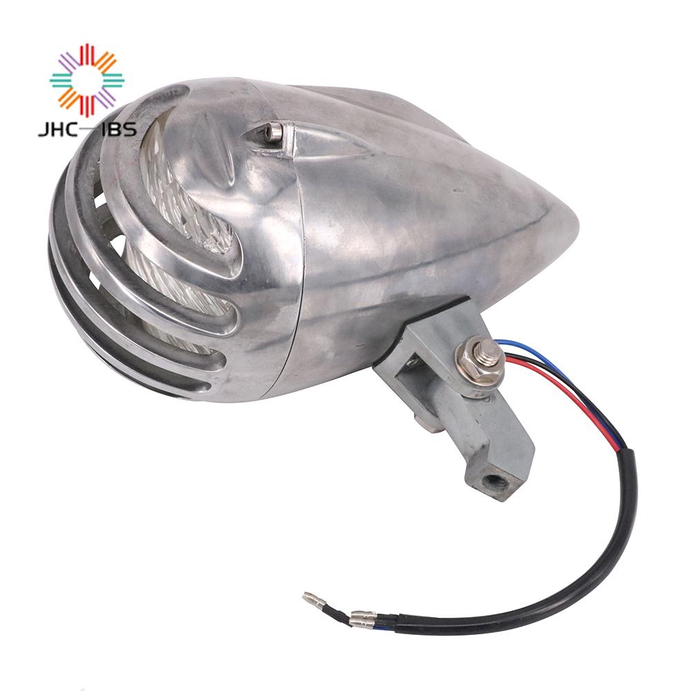 Motorcycle Universal 12V Headlight Headlamp Assembly Lamp For Harley Chopper Cafe Racer Touring Sportster Roadster Road King