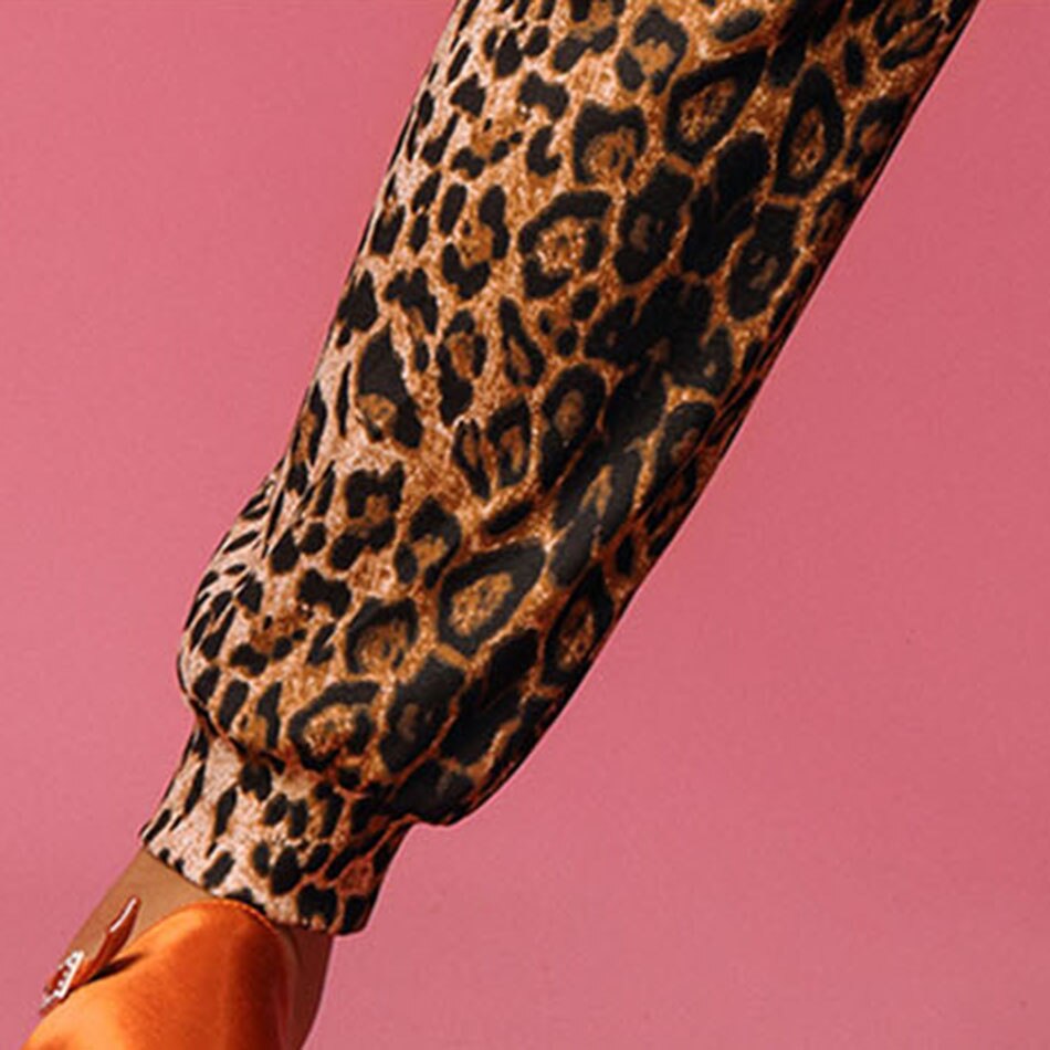 Leopard długi Design dzieci latynoskie spodnie do tańca dziewczyna łacińska taniec majtki praktyka Tango Chacha taniec wydajność L4021