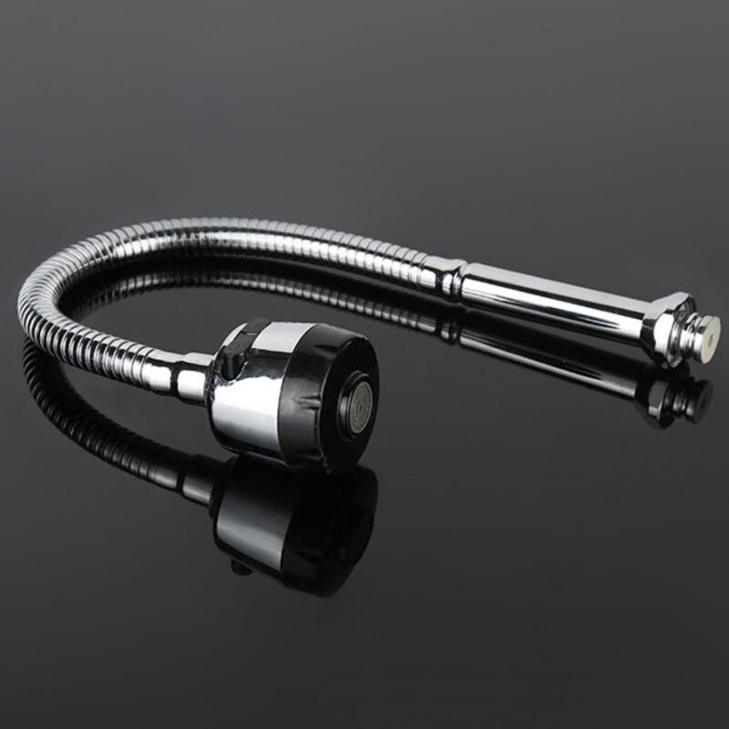 360 360 Degrees Rotation Sink Faucet Pipe Stainless Steel Kitchen Sink Spout Water Saving Outlet Fexible Tube Single Handle