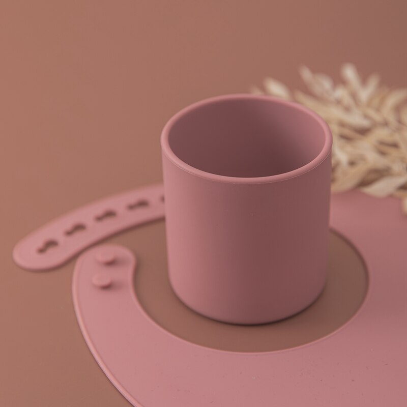 10 Kleuren Baby Leren Drinken Cup Baby Drinken Training Water Siliconen Cup Bpa Gratis Food Grade Hittebestendige siliconen Cups