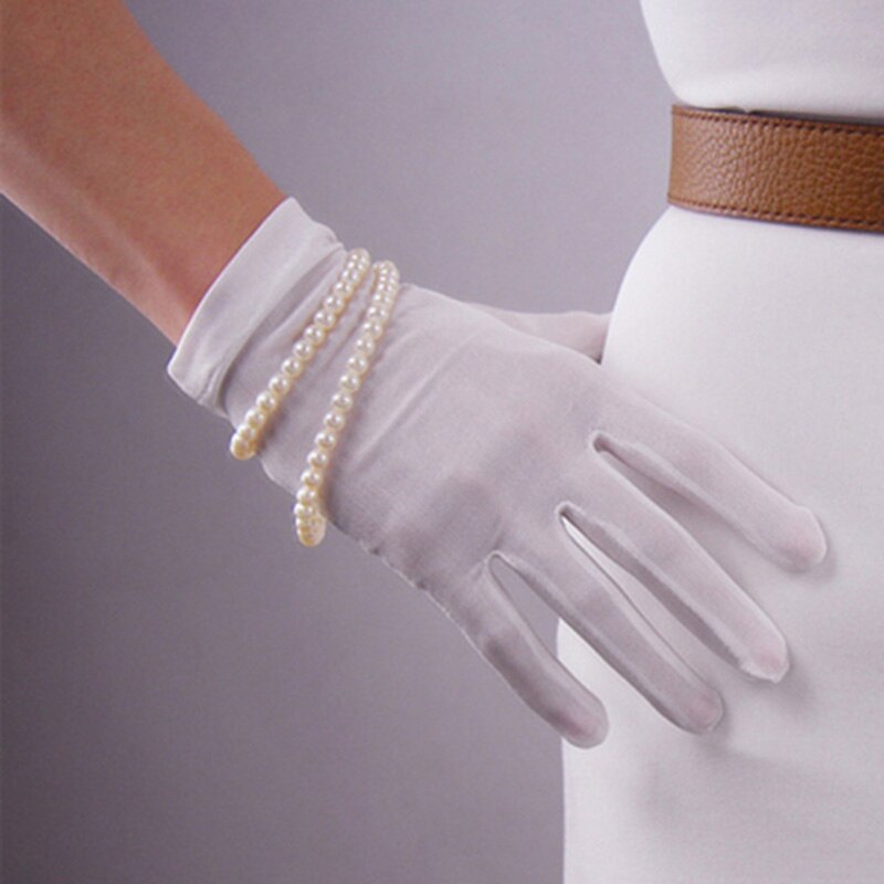 100% natürliche Seide handschuhe Weiblichen Sommer Dünne UV Sonnencreme Atmungsaktive Schlaf Feuchtigkeits Elastischen Touch Bildschirm Fahren Handschuhe L36L