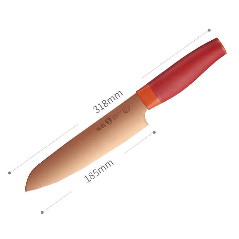 Küchenmesser Set - 5-teiliges Haushalts-Kombinationsset - Koch-, Hack-, Tranchier-, Obstmesser - Edelstahl: Multiple knives