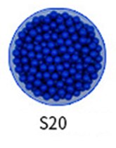 DOLLRYGA 400 pièces/boîte 24 couleurs perles bijou perle recharge Pack perles magiques ensemble eau perles collantes pour la fabrication des enfants pour les enfants: 20
