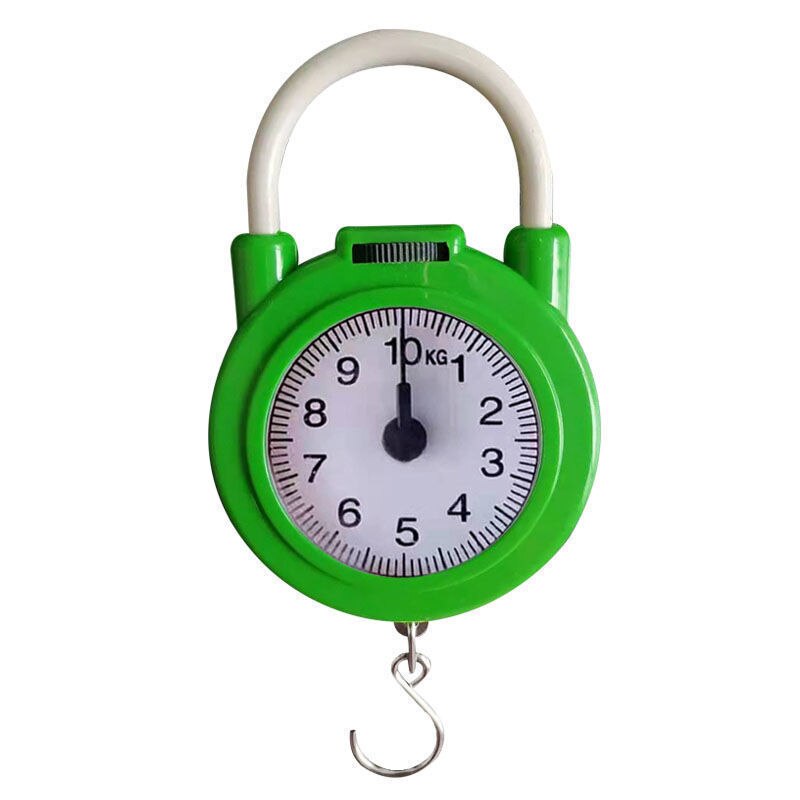 Spring scale household portable multi-function 10KG portable scale shopping scale pocket scale mini express scale 10 kg: a