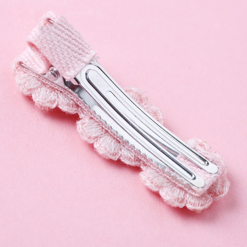 Cute Fabric Children's Hair Accessories Solid Color Wool Sunflower Hairpin Girls Word Clip Ponytail Clip Side Clip