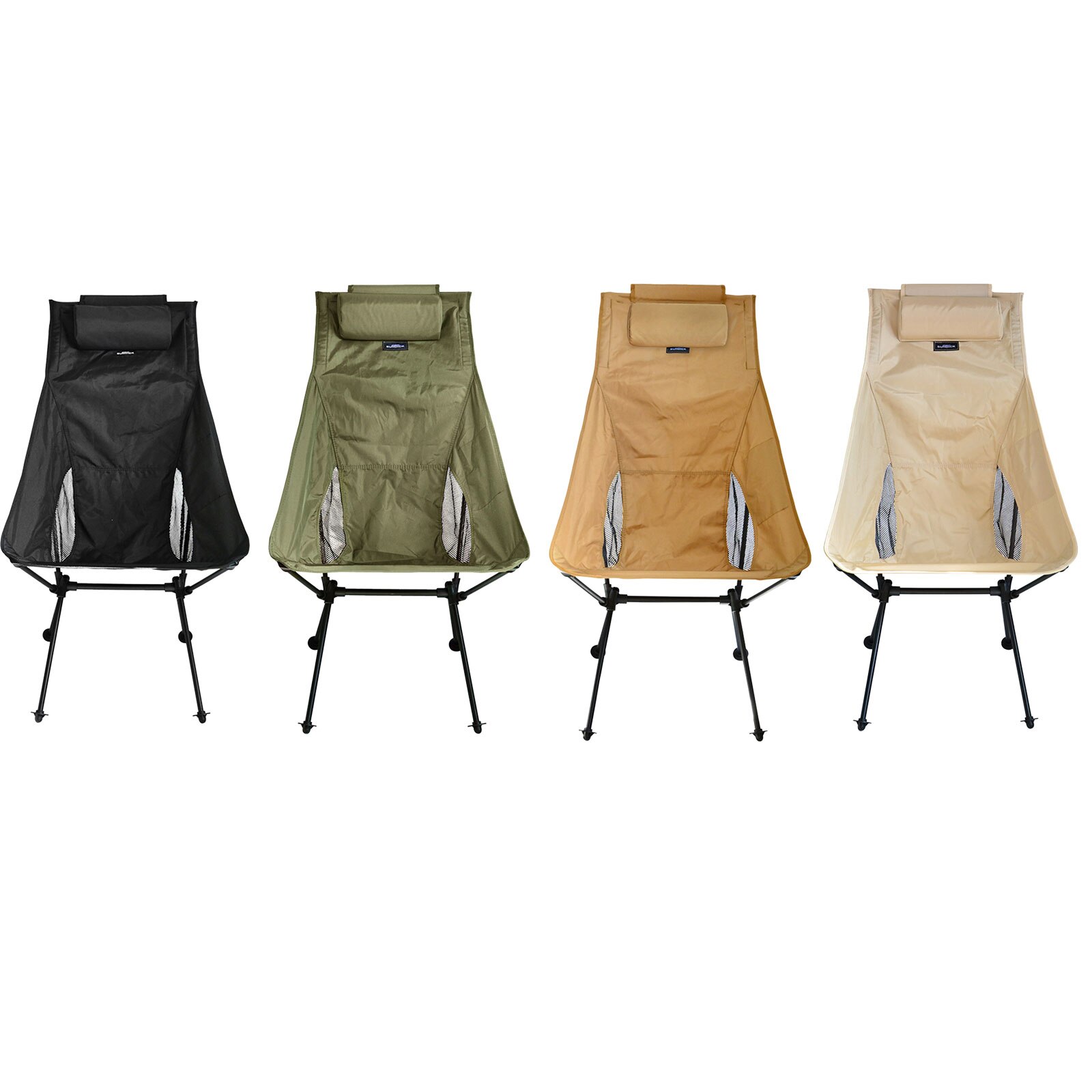 Outdoor Opvouwbare Folding Camping Stoel Met Rugleuning Inklapbare Oxford Doek Draagbare Maan Stoel Met Opbergtas