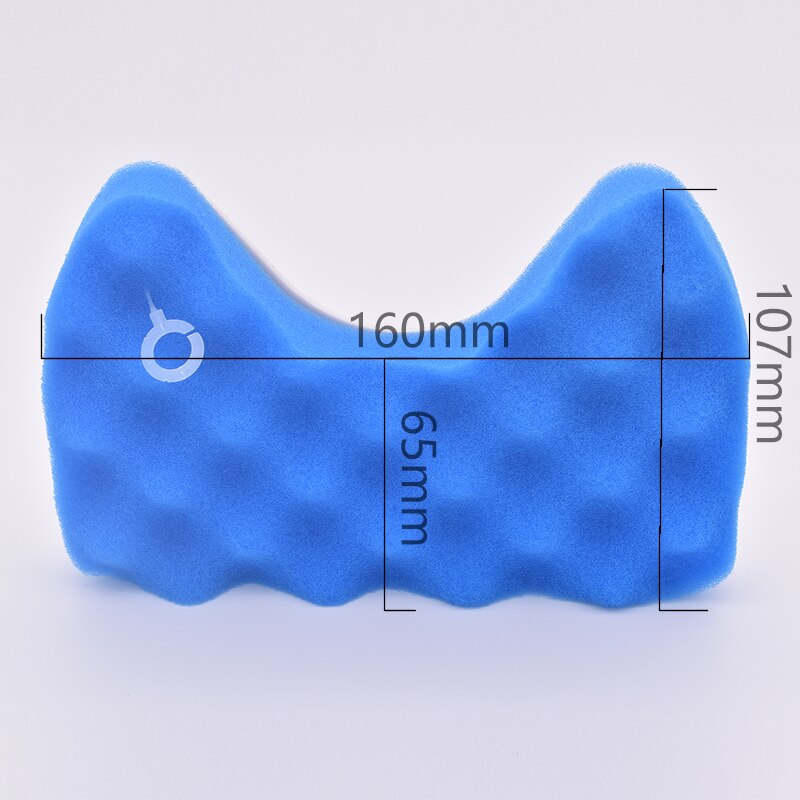 Juego de filtros de repuesto para aspiradora Samsung, set de 2 unidades de filtro de esponja para DJ97-00492A SC6520 SC6530 / 40/50/60/70/80/90