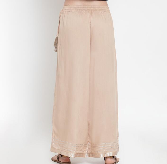 Pantalon traditionnel indien en coton pour femmes, jambes larges, Style ethnique, bas de printemps et d'été,