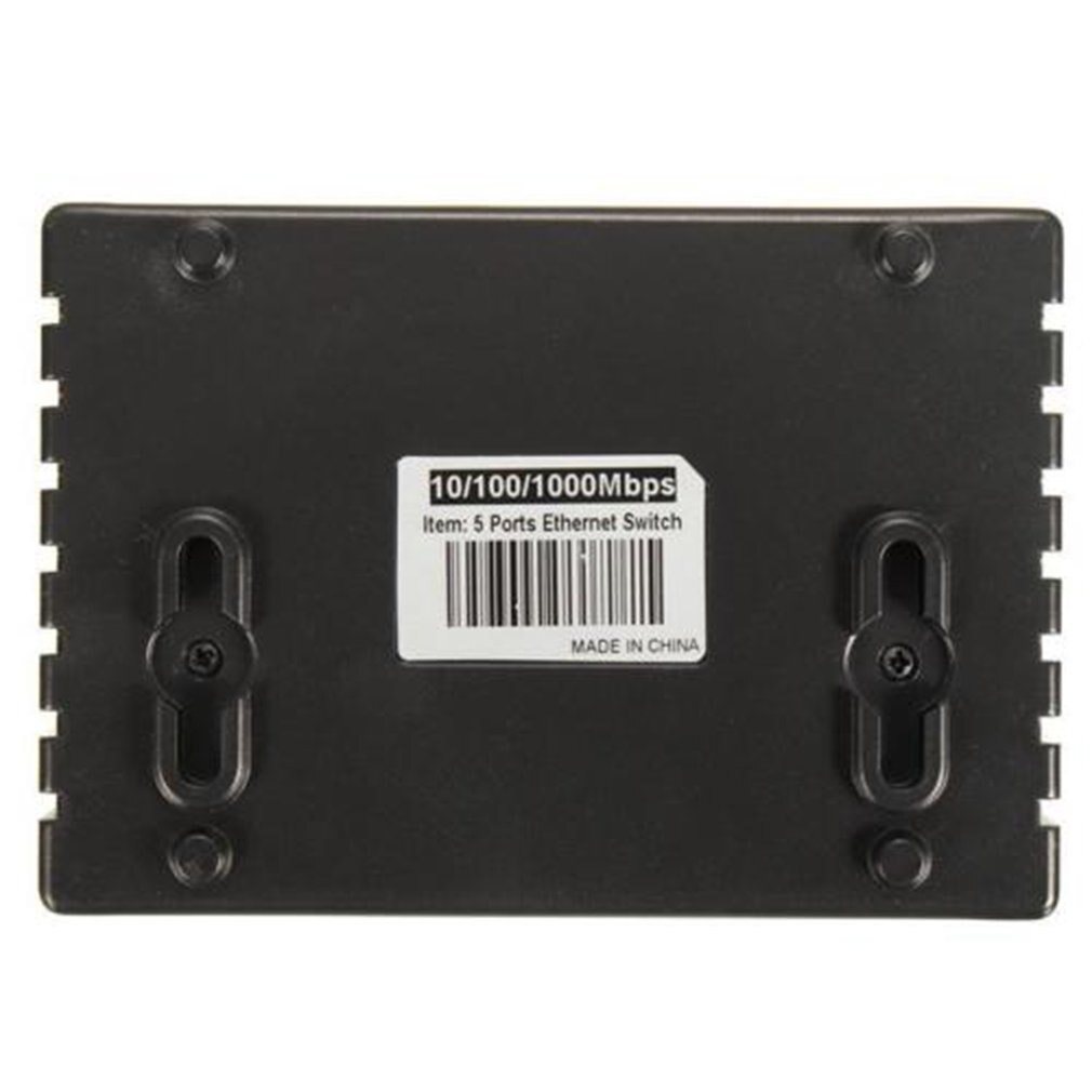 RJ45 MINI 5-Ports Fast Ethernet Network Black Switch Hub for Desktop PC Gigabit switch 5-port Ethernet switch