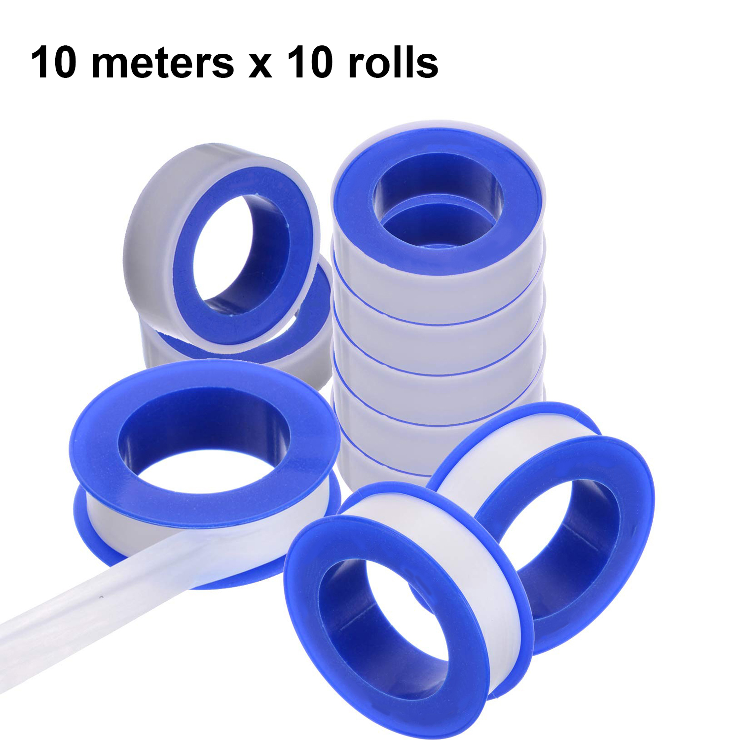 1/5/10/30 rotolo PTFE nastro per tubi dell'acqua nastro senza olio nastro sigillante accessori nastro sigillante a vite miglioramento della casa utilità idraulico: Brown