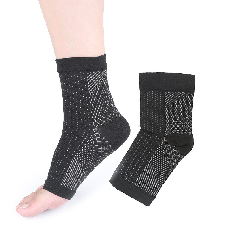 Chaussettes Anti-Fatigue pour hommes et femmes, 1 paire, pour l'extérieur, avec Compression, respirantes