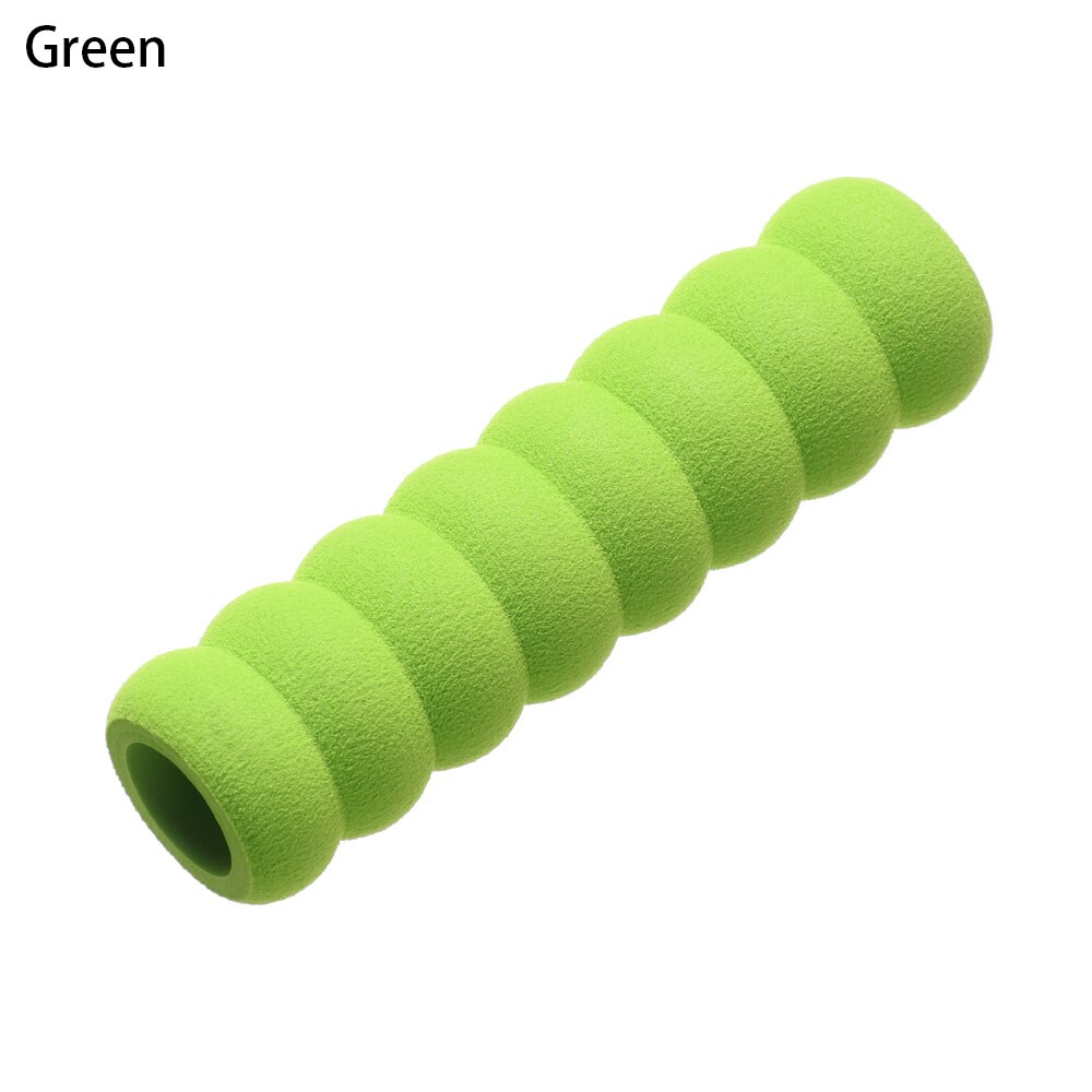 2Pcs/Set Spiral Door Handle Soft Foam Elastic Cover Doorknob Guard Protector Anti-collision Door Stopper Baby Safety Practical: green-2pcs