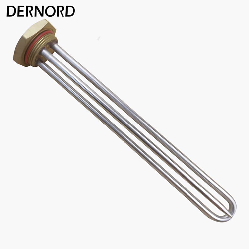 220v 1000w Rohr Heizung Heizung Element 1 1/4 Zoll Schraube Stecker Heizung mit Sonde Rohr