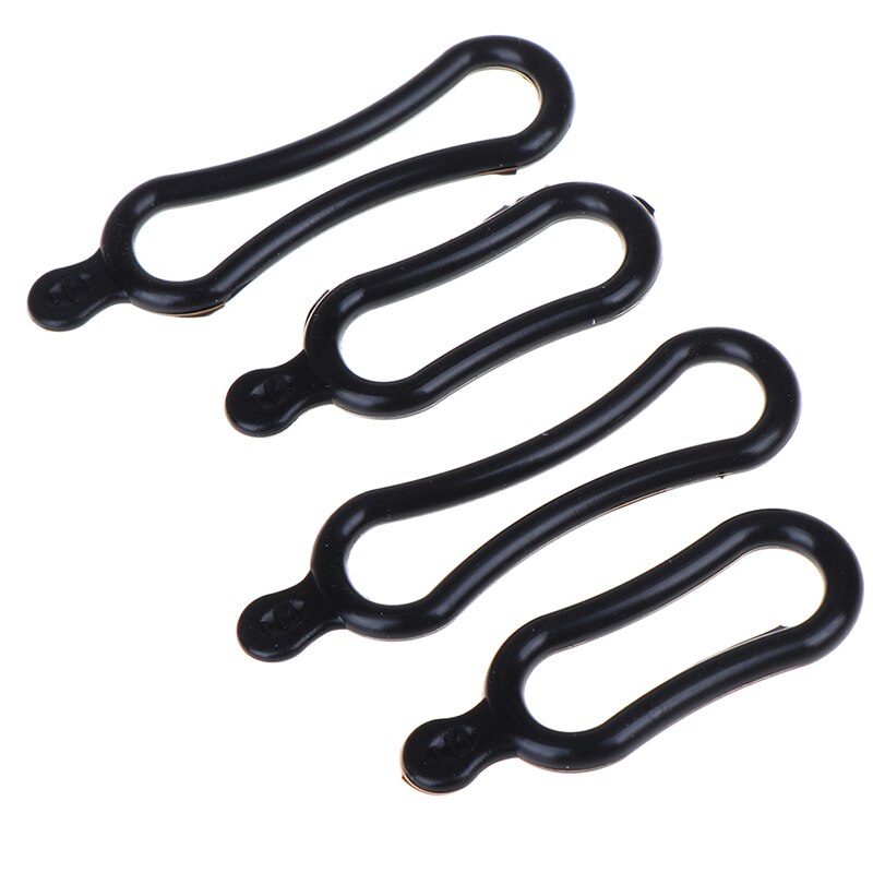 4 pièces Silicone caoutchouc anneau attache bande pour phare vélo phare