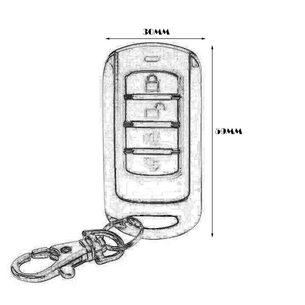 Garage Door Remote Control 868MHz Gate Control Rolling Code 868MHz Remote Control Duplicator Clone Garage Command Opener