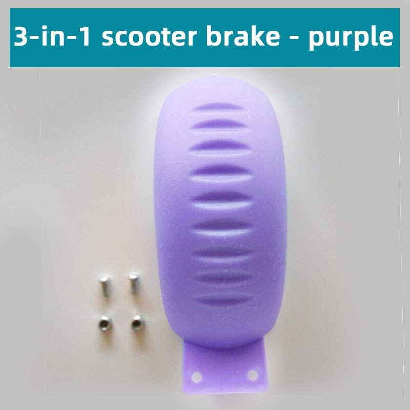 Akcesoria robić skuterów Klocki hamulcowe Dziecięcy trójkołowiec Quad koło skuter Tylne klocki hamulcowe Skuter Tylny hamulec koła Hamulec skutera: Różowy