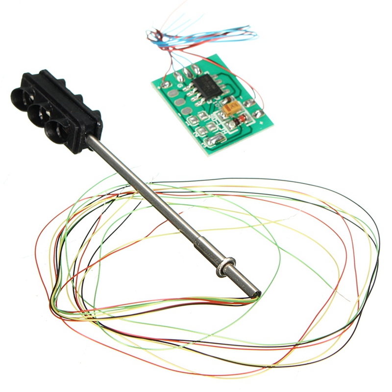 Señales de tráfico de 3 colores, modelo a escala Ho Oo, 6Led, para bricolaje, mesa de arena, cruce de calle, construcción de ferrocarril, dos lados