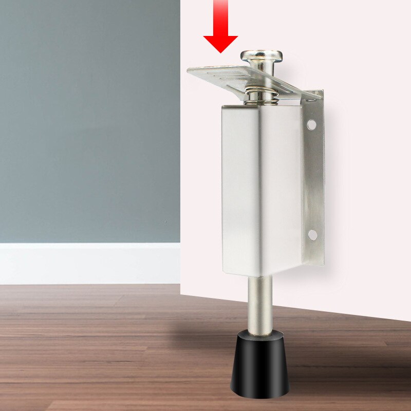 High Kickdown Door Stops Foot-operated Lever Door Stops Adjustable Kickdown Bronze Door Holder Door Stop Hardware Door UEJ