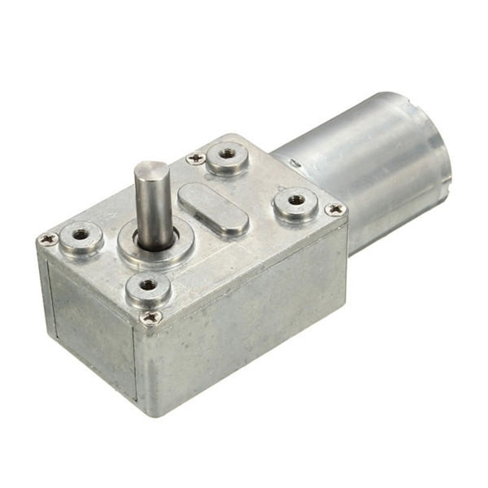 Mw370 cc 12v 30rpm Reversible de alto par Turbo tornillo reductor CC
