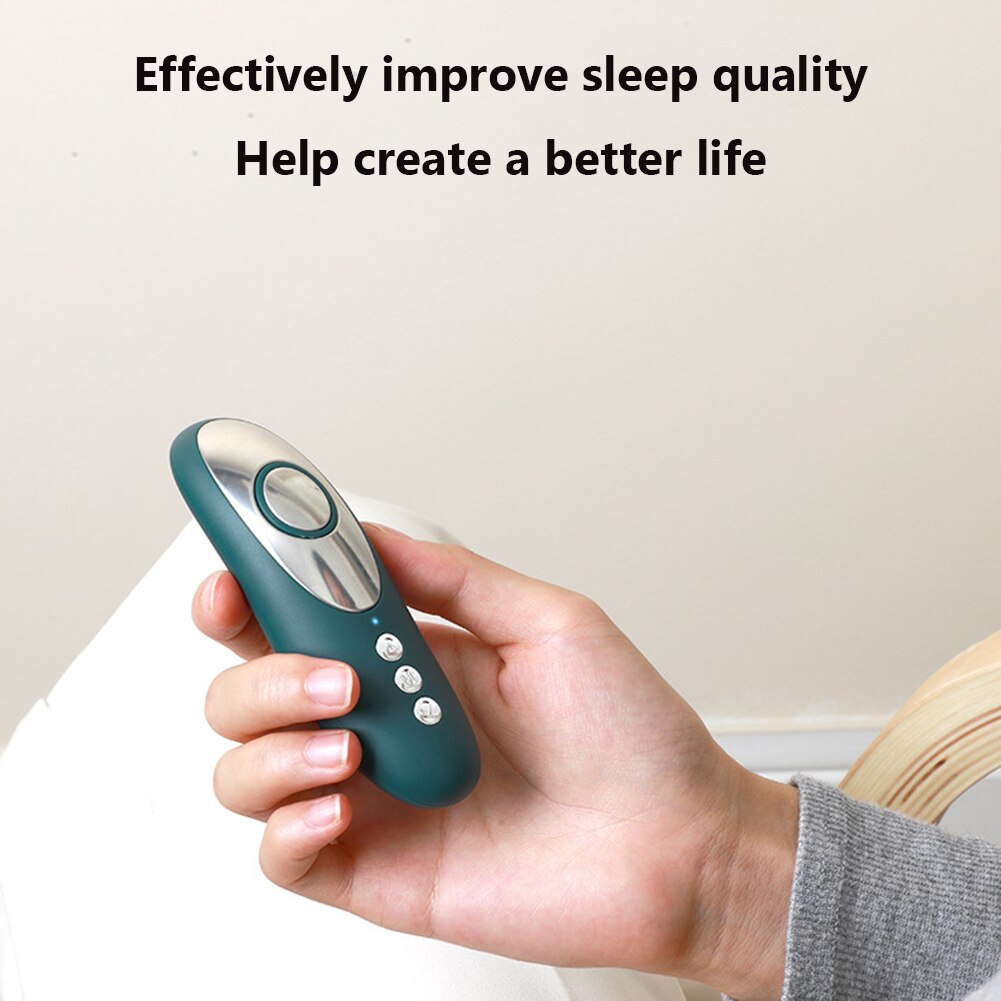 Smart Hand Sleeper Aid Portable Microcurrent Slapen Instrument Elektrische Anti Slapeloosheid Aid Apparaat Ontspannen Accessoires
