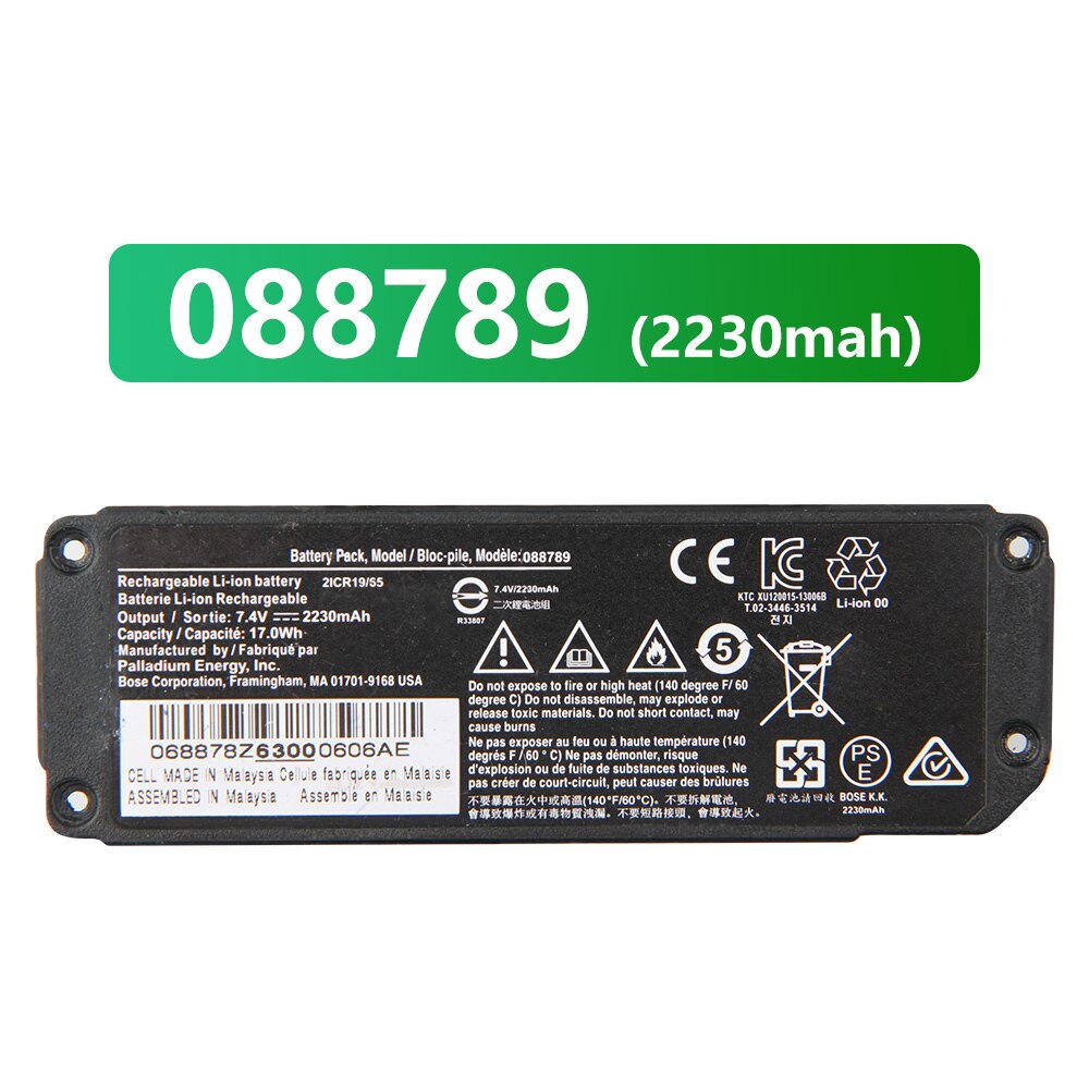 Originele Vervangende Batterij Voor Bose Soundlink Mini 2 Ii Bose 088789 088796 088772 Authentieke Batterij 2230Mah Met Gratis Tools: For 088789